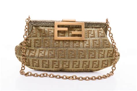 fendi purse with gold chain|Fendi purses on clearance.